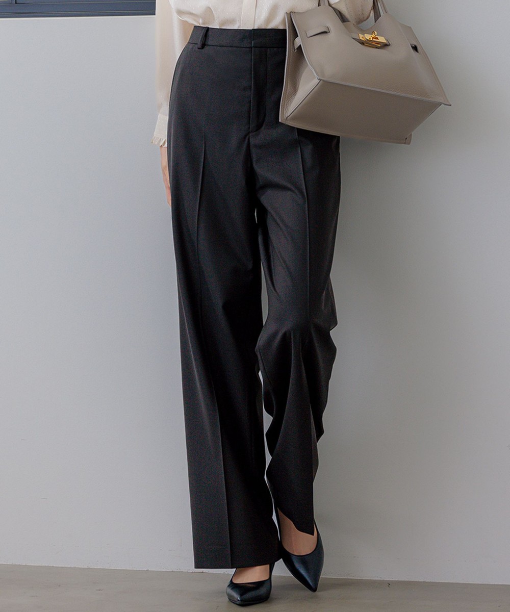 【オンワード】 23区>パンツ 【セットアップ対応】ラフィーネウール ワイドパンツ ブラック 36 レディース 【オンワード】 23区>パンツ 【セットアップ対応】ラフィーネウール ワイドパンツ ブラック 36 レディース