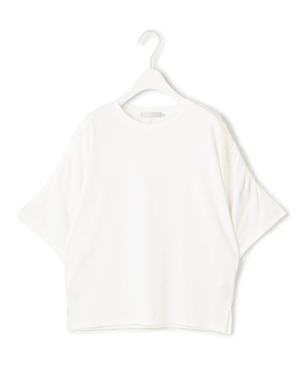 【オンワード】 ICB>トップス 【接触冷感・UVケア・吸水速乾・洗える】グレースジャージー ドルマンスリーブカットソー オフホワイト S レディース 【オンワード】 ICB>トップス 【接触冷感・UVケア・吸水速乾・洗える】グレースジャージー ドルマンスリーブカットソー オフホワイト S レディース