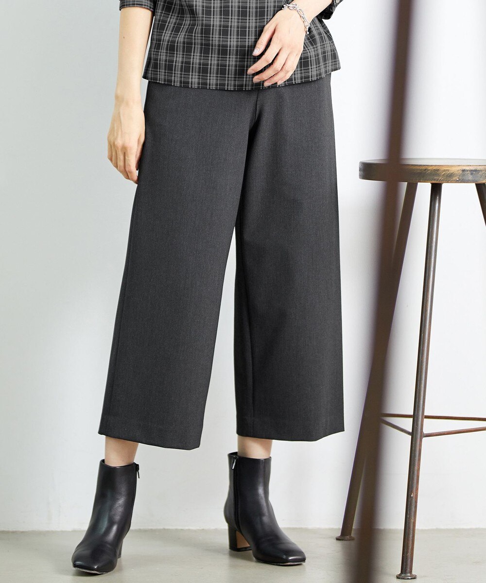 【オンワード】 J.PRESS LADIES>パンツ 【洗える】アルガンシルク ワイドパンツ グレー 7 レディース 【オンワード】 J.PRESS LADIES>パンツ 【洗える】アルガンシルク ワイドパンツ グレー 7 レディース