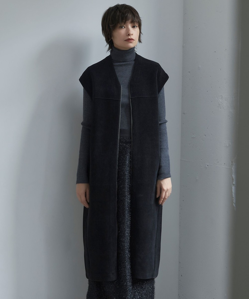 【オンワード】 ICB>ワンピース 【洗える】コットンシェニール ジレワンピース ブラック S レディース 【オンワード】 ICB>ワンピース 【洗える】コットンシェニール ジレワンピース ブラック S レディース