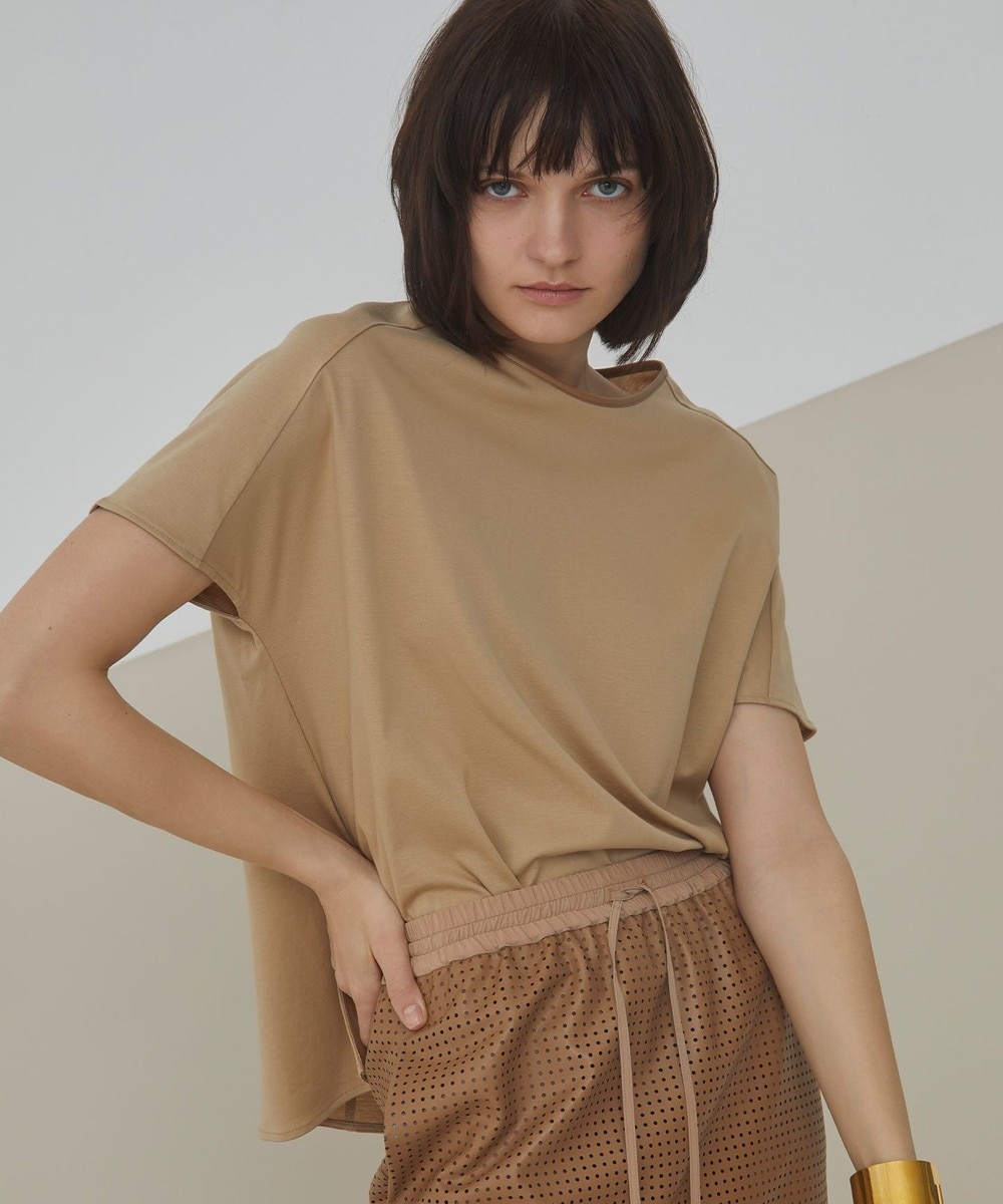 【オンワード】 BEIGE，>トップス MONS / Tシャツ Fountain Blue × Hazel 4 レディース 【送料無料】