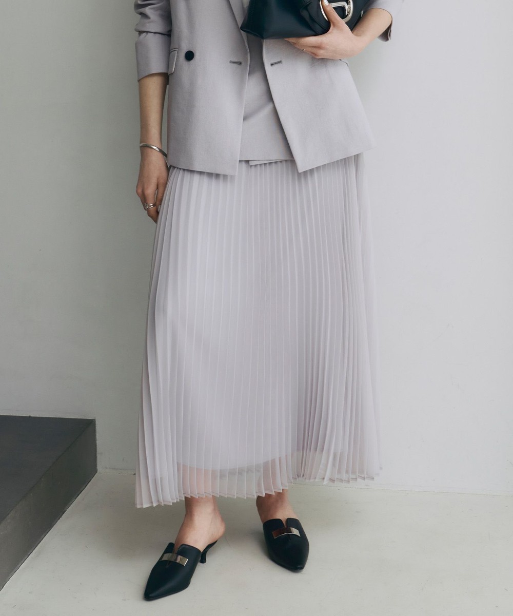 【オンワード】 ICB L(大きいサイズ)>スカート 【洗える】LooseWeave ドッキングプリーツスカート トープ 42 レディース 【オンワード】 ICB L(大きいサイズ)>スカート 【洗える】LooseWeave ドッキングプリーツスカート トープ 42 レディース