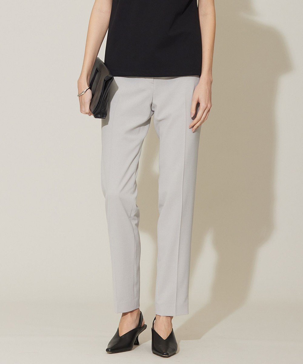 【オンワード】 ICB>パンツ 【接触冷感・速乾・防シワ・洗える】 レーヨンライクトロ スティックパンツ ライトグレー 4 レディース 【オンワード】 ICB>パンツ 【接触冷感・速乾・防シワ・洗える】 レーヨンライクトロ スティックパンツ ライトグレー 4 レディース