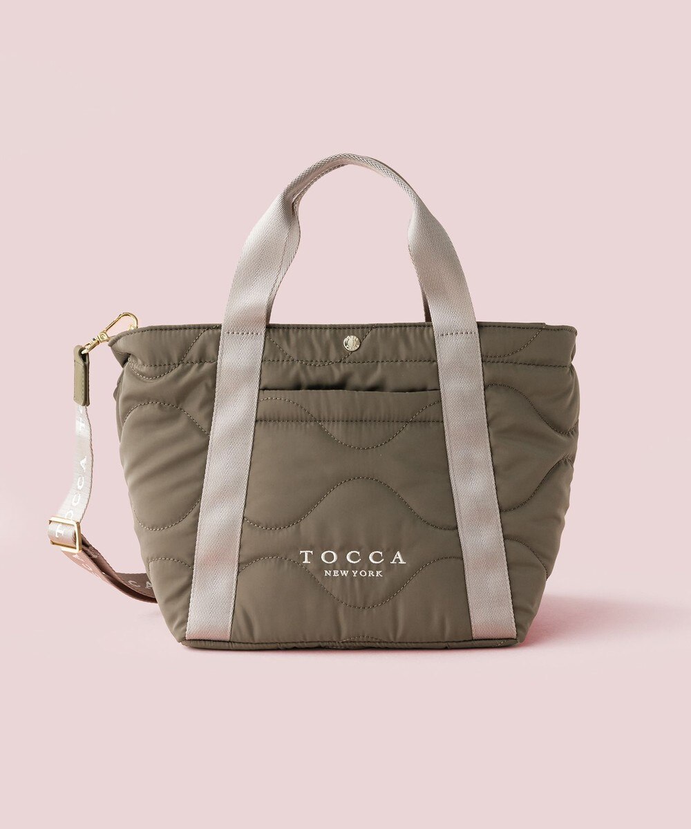 【オンワード】 TOCCA>バッグ 【WEB＆一部店舗限定】BOSCO POCHETTE トートバッグ カーキ F レディース