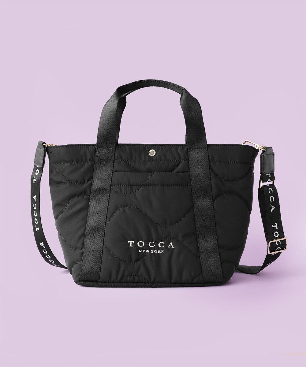 【オンワード】 TOCCA>バッグ 【WEB＆一部店舗限定】BOSCO POCHETTE トートバッグ ブラック F レディース