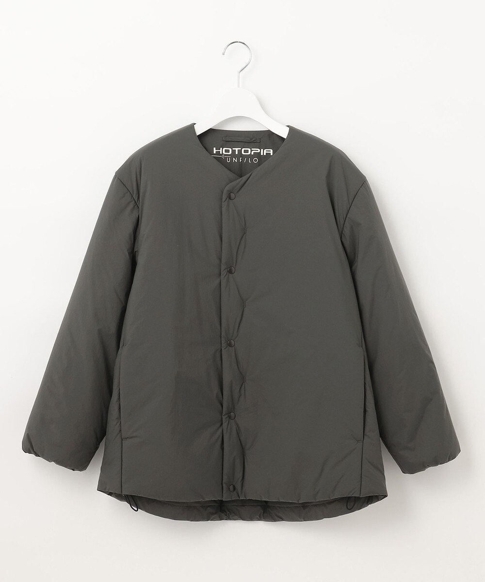 【オンワード】 UNFILO>ジャケット/アウター 【訳アリ特価】HOTOPIA ショートコート ダークグリーン M2 レディース