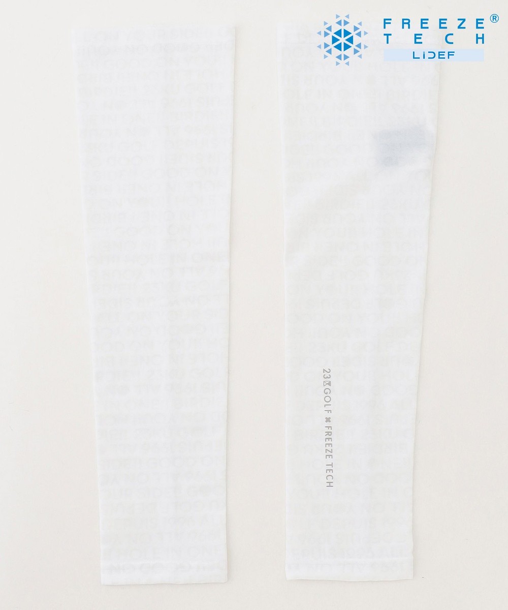 【オンワード】 23区GOLF>雑貨/ホビー/スポーツ 【UNISEX】氷撃シリーズ【接触冷感/防臭/UVケア/吸水速乾】アームカバー ホワイト M レディース 【オンワード】 23区GOLF>雑貨/ホビー/スポーツ 【UNISEX】氷撃シリーズ【接触冷感/防臭/UVケア/吸水速乾】アームカバー ホワイト M レディース