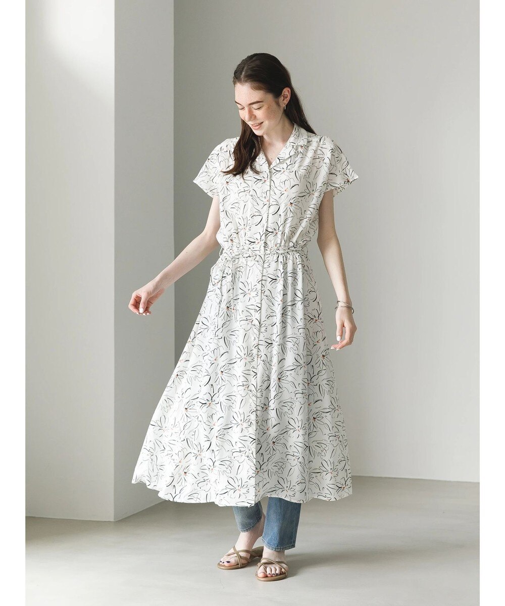 白 ワンピース 半袖の人気商品 通販 価格比較 価格 Com