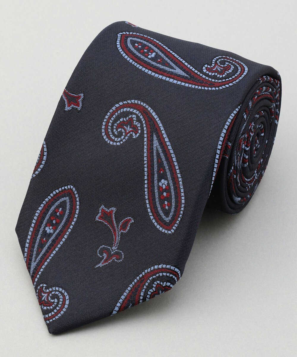 【オンワード】 GOTAIRIKU>スーツ/ネクタイ 【HOLLIDAY & BROWN】インポートネクタイ_ペイズリー・小紋 ベージュ F メンズ 【送料無料】