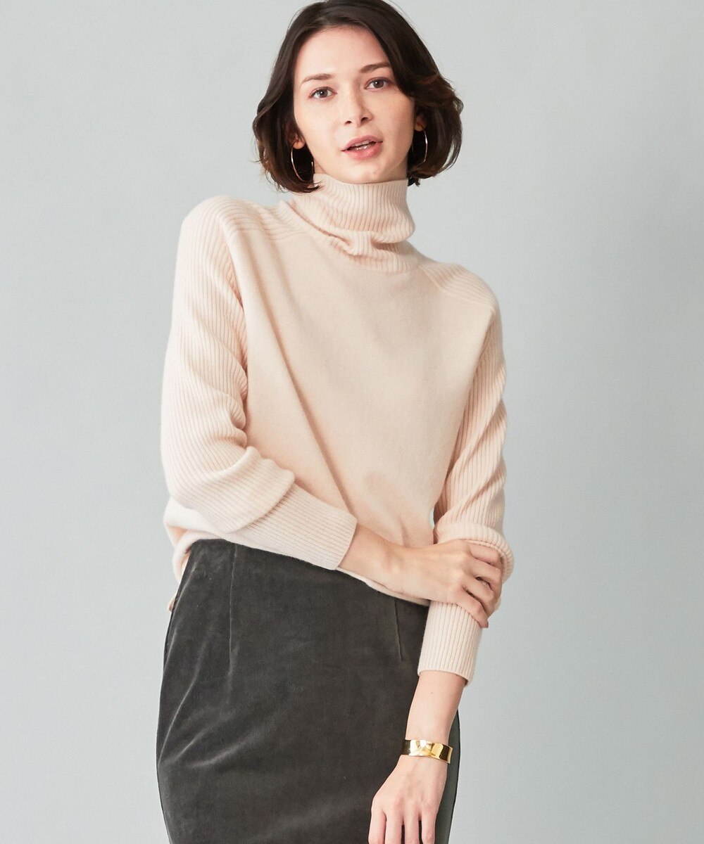 【オンワード】 BEIGE,>トップス ENSIS / ハイネックニット Haze 2 レディース 【送料無料】