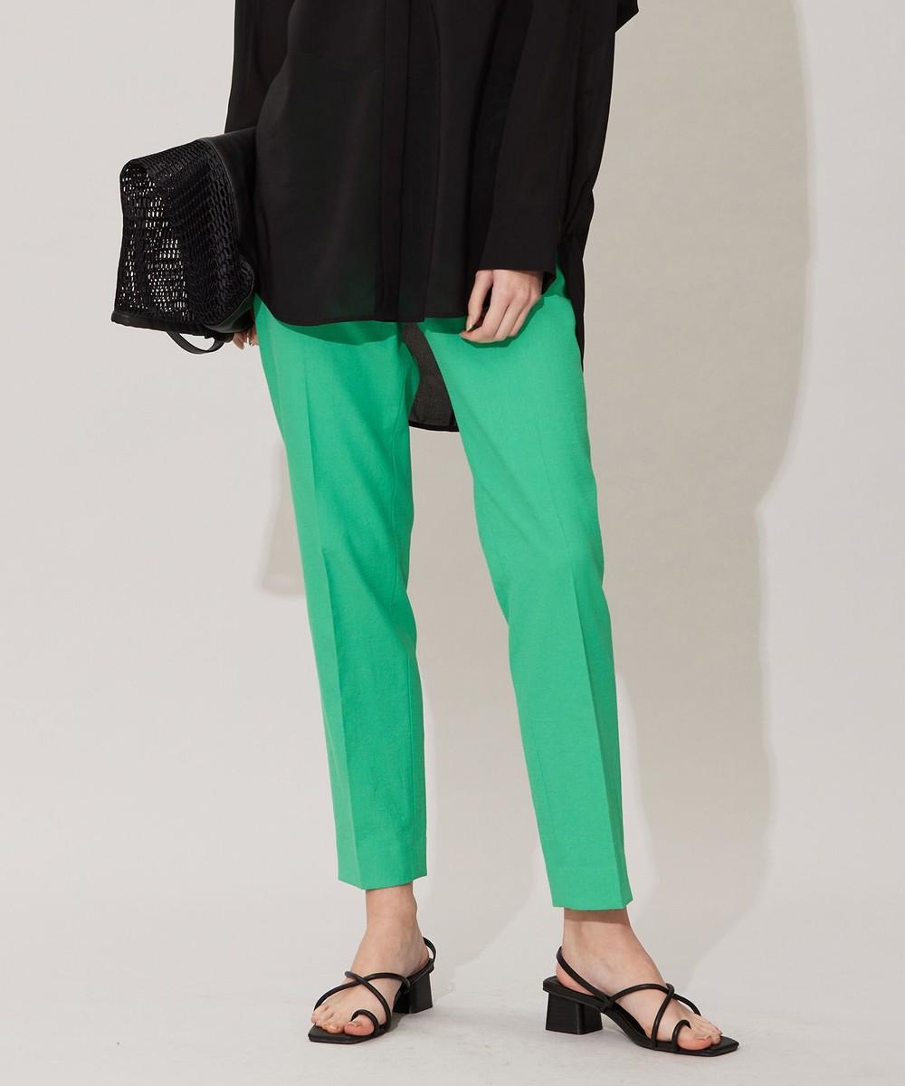 【オンワード】 ICB>パンツ 【洗える】 シェルタリングドライオックス スティックパンツ コバルトグリーン 6 レディース 【オンワード】 ICB>パンツ 【洗える】 シェルタリングドライオックス スティックパンツ コバルトグリーン 6 レディース