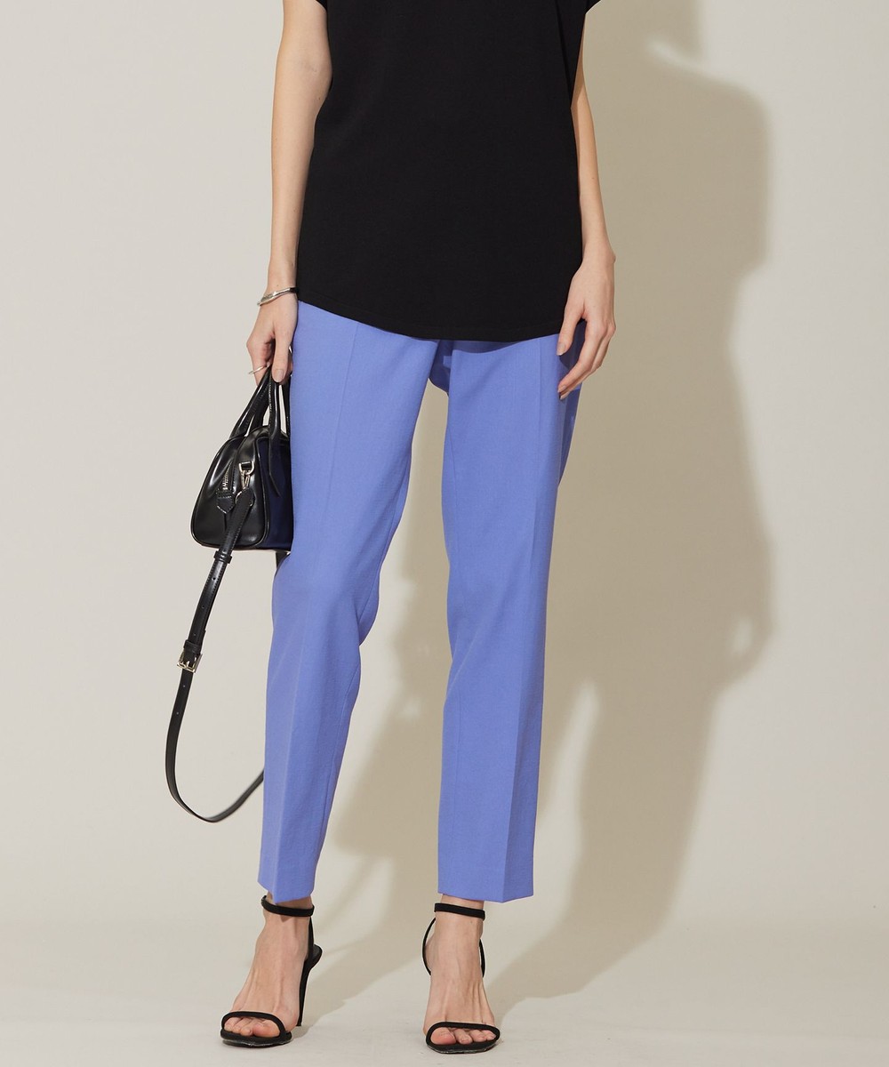 【オンワード】 ICB>パンツ 【新色追加・UVカット・吸水速乾・接触冷感・洗える】シェルタリングドライオックス スティックパンツ ブルーベリー 4 レディース 【オンワード】 ICB>パンツ 【新色追加・UVカット・吸水速乾・接触冷感・洗える】シェルタリングドライオックス スティックパンツ ブルーベリー 4 レディース