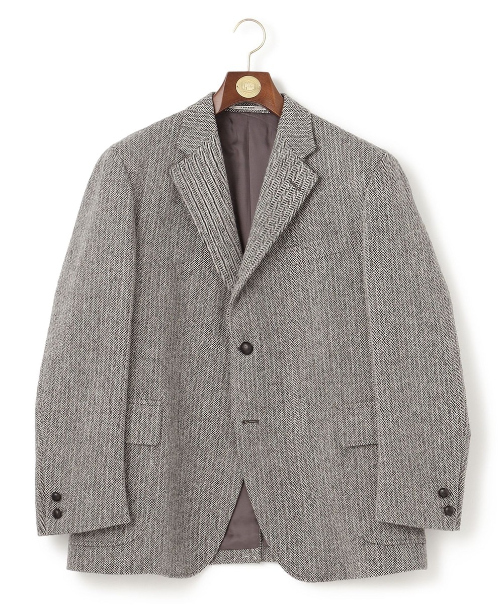 【オンワード】 J.PRESS MEN>ジャケット/アウター 【KING SIZE】【定番】LOVAT LAVEROCK TWEED ヘリンボンツイードジャケット グレー BE4 メンズ 【オンワード】 J.PRESS MEN>ジャケット/アウター 【KING SIZE】【定番】LOVAT LAVEROCK TWEED ヘリンボンツイードジャケット グレー BE4 メンズ