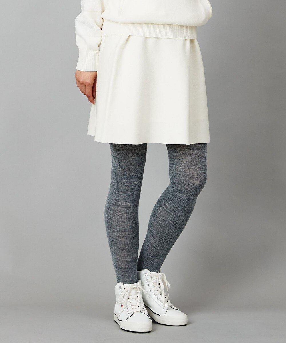 【オンワード】 23区GOLF>スカート 【WOMEN】【手洗い可】ニット フレアスカート アイボリー SM レディース 【送料無料】