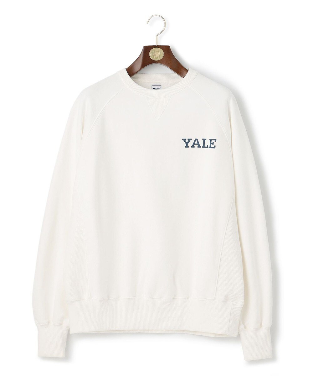 ＜オンワード＞J.PRESS MEN>トップス 【Pennant Label】Sweatshirt / Yale ホワイト S メンズ 【送料無料】画像