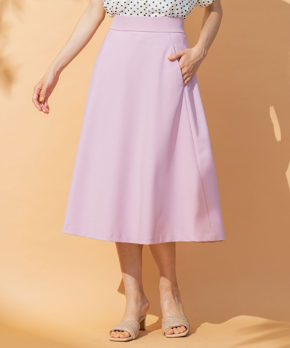 【オンワード】 組曲>スカート 【洗える】GEMINI(ジェミニ) フレアスカート ピンク 2 レディース 【オンワード】 組曲>スカート 【洗える】GEMINI(ジェミニ) フレアスカート ピンク 2 レディース