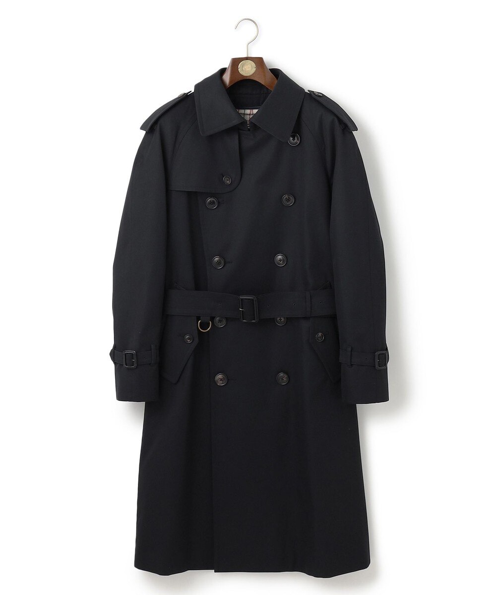 【オンワード】 J.PRESS MEN>ジャケット/アウター 【定番】VENTILE（R） ギャバジン トレンチ コート ネイビー XL メンズ