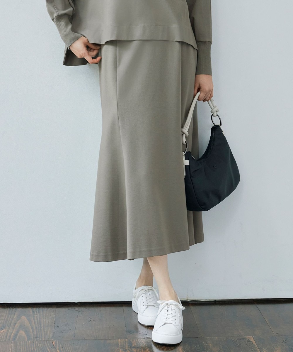 【オンワード】 自由区>スカート 【セットアップ対応・洗える】エアーポンチ スカート モカ 40 レディース 【オンワード】 自由区>スカート 【セットアップ対応・洗える】エアーポンチ スカート モカ 40 レディース