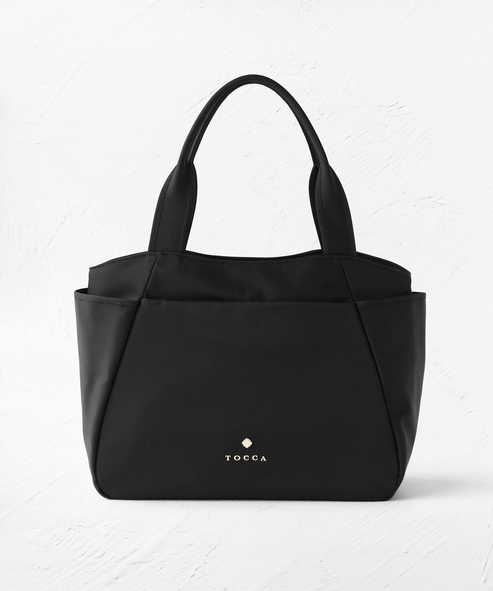 【オンワード】 TOCCA>バッグ 【撥水】T-JARDIN NYLON M トートバッグ M ブラック F レディース 【オンワード】 TOCCA>バッグ 【撥水】T-JARDIN NYLON M トートバッグ M ブラック F レディース