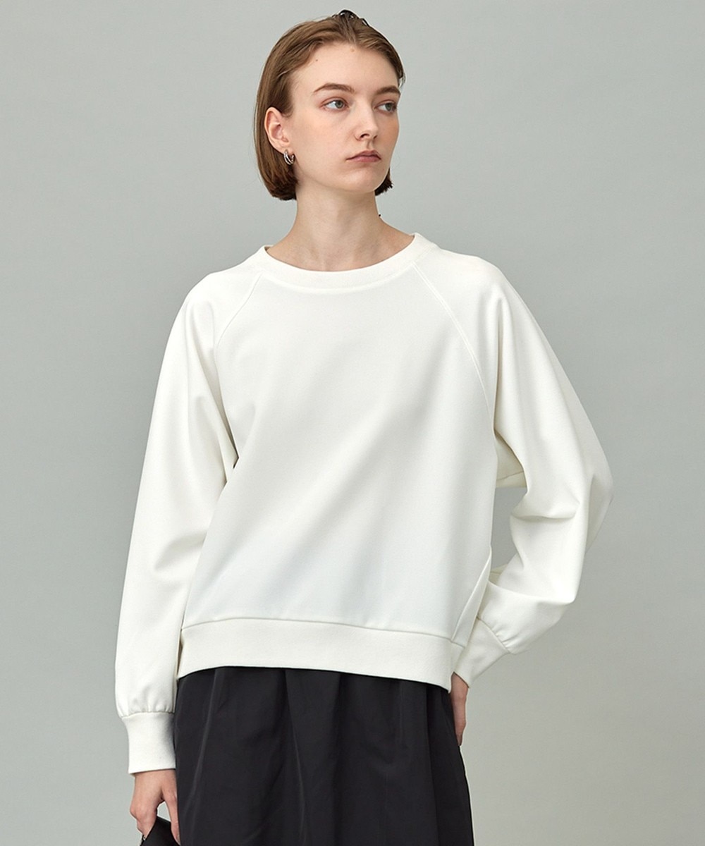 【オンワード】 ICB L(大きいサイズ)>トップス 【洗える】ジョーゼットジャージー ドルマンスリーブプルオーバー オフホワイト L レディース 【オンワード】 ICB L(大きいサイズ)>トップス 【洗える】ジョーゼットジャージー ドルマンスリーブプルオーバー オフホワイト L レディース