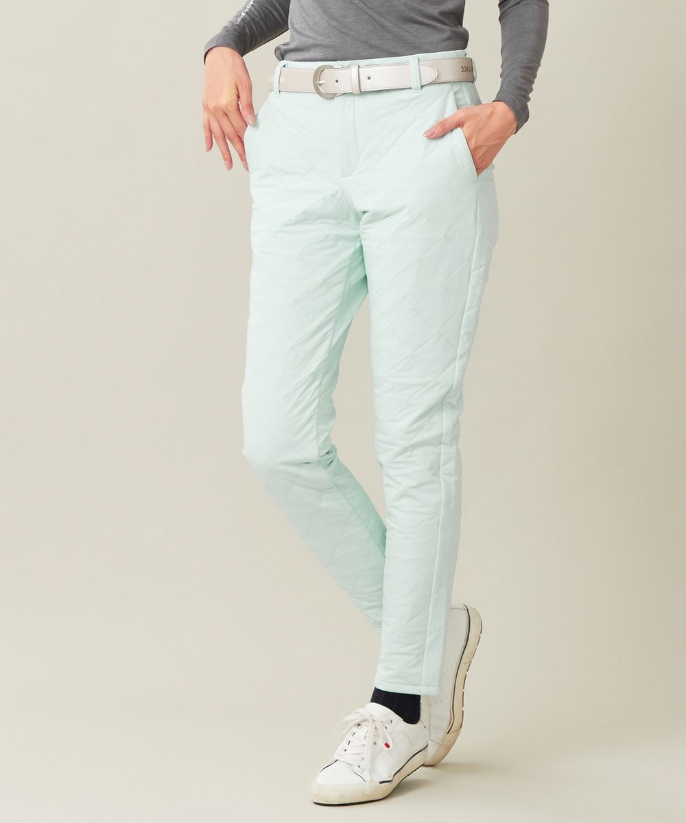 【オンワード】 23区GOLF>パンツ 【WOMEN】中綿ベーシックパンツ スカイブルー 2 レディース 【オンワード】 23区GOLF>パンツ 【WOMEN】中綿ベーシックパンツ スカイブルー 2 レディース
