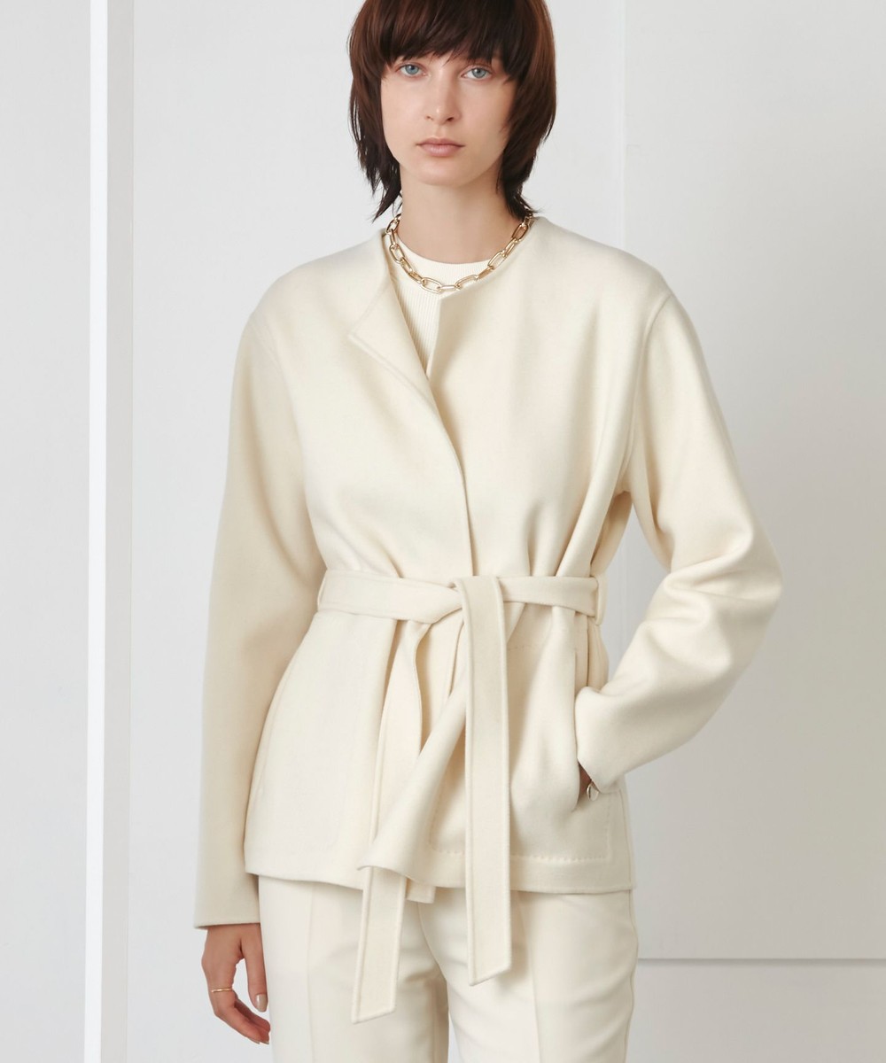 【オンワード】 BEIGE,>ジャケット/アウター SARE / ショートコート Navy 2 レディース 【送料無料】