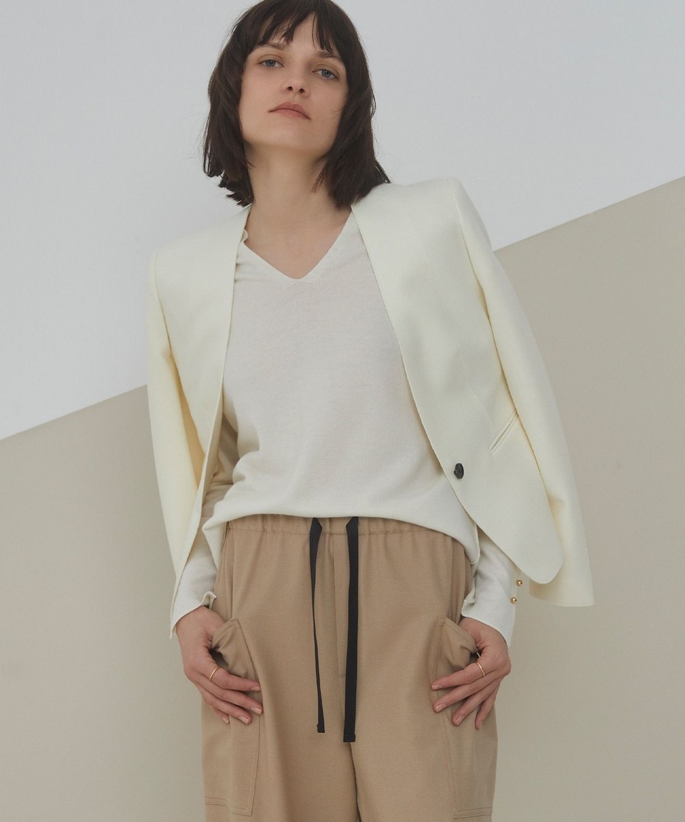 【オンワード】 BEIGE,>ジャケット/アウター CORBY / ノーカラージャケット Black 6 レディース 【送料無料】