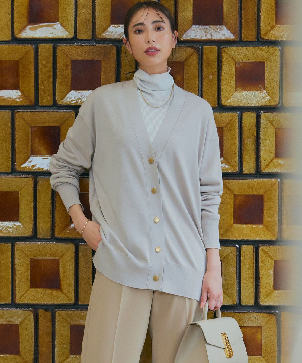 【オンワード】 23区 S(小さいサイズ)>トップス 【洗える】シルクコットン カーディガン ベージュ 32 レディース 【オンワード】 23区 S(小さいサイズ)>トップス 【洗える】シルクコットン カーディガン ベージュ 32 レディース