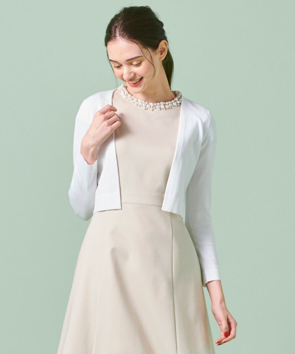 【オンワード】 TOCCA>トップス 【洗える!】AIRY LAME BOLERO ボレロ ライラック XS レディース 【送料無料】