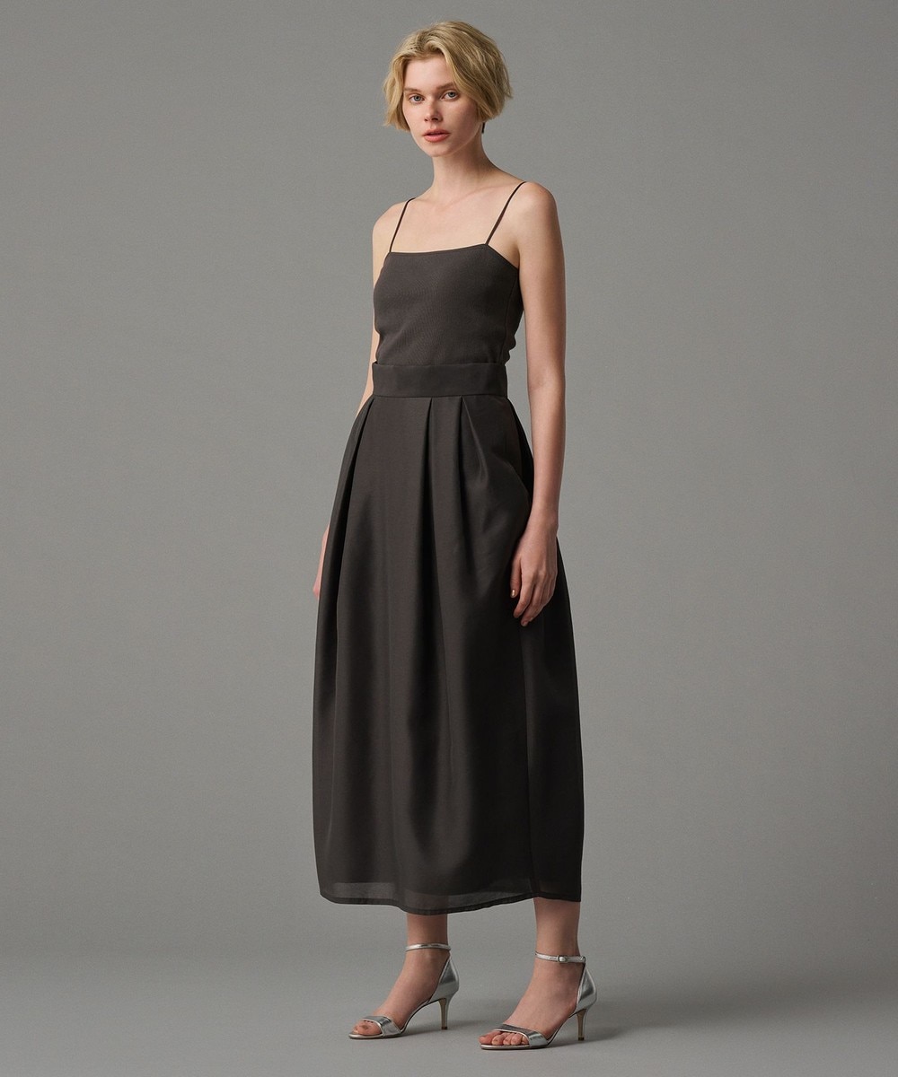 【オンワード】 uncrave>スカート 【手洗い可】シャイニー シアー コクーンスカート(uncrave STANDARD) チャコールブラウン 1 レディース 【オンワード】 uncrave>スカート 【手洗い可】シャイニー シアー コクーンスカート(uncrave STANDARD) チャコールブラウン 1 レディース