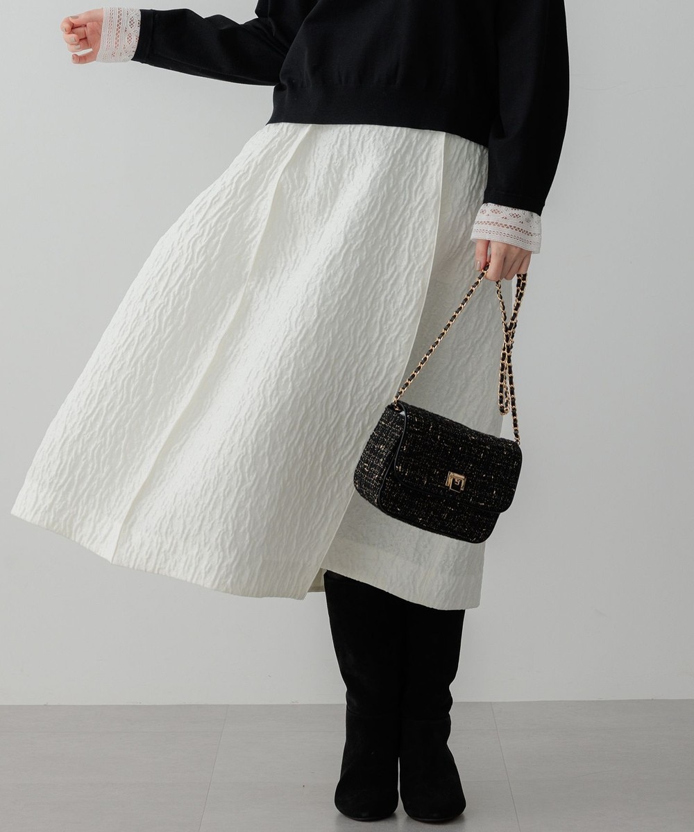 【オンワード】 23区>スカート 【洗える】エクラジャカード コクーン スカート アイボリー 38 レディース 【オンワード】 23区>スカート 【洗える】エクラジャカード コクーン スカート アイボリー 38 レディース