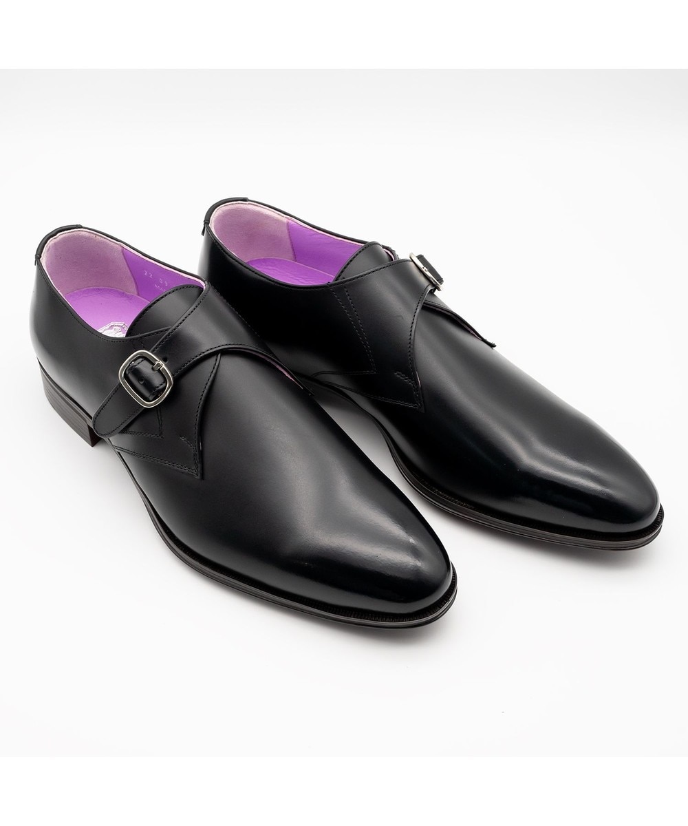 ＜オンワード＞TOMOE & Co.>シューズ 【鞆ゑ(ともえ)】藤シリーズ ラバーソールでクッション性があり、革靴の硬さを感じさせない履きやすさ。 ブラック 25.0cm メンズ画像