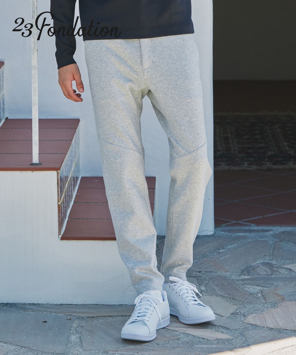 【オンワード】 23区GOLF>パンツ 名品パンツ【23Fondation/MEN】ダンボールニット ジョガーパンツ ライトグレー M メンズ 【オンワード】 23区GOLF>パンツ 名品パンツ【23Fondation/MEN】ダンボールニット ジョガーパンツ ライトグレー M メンズ