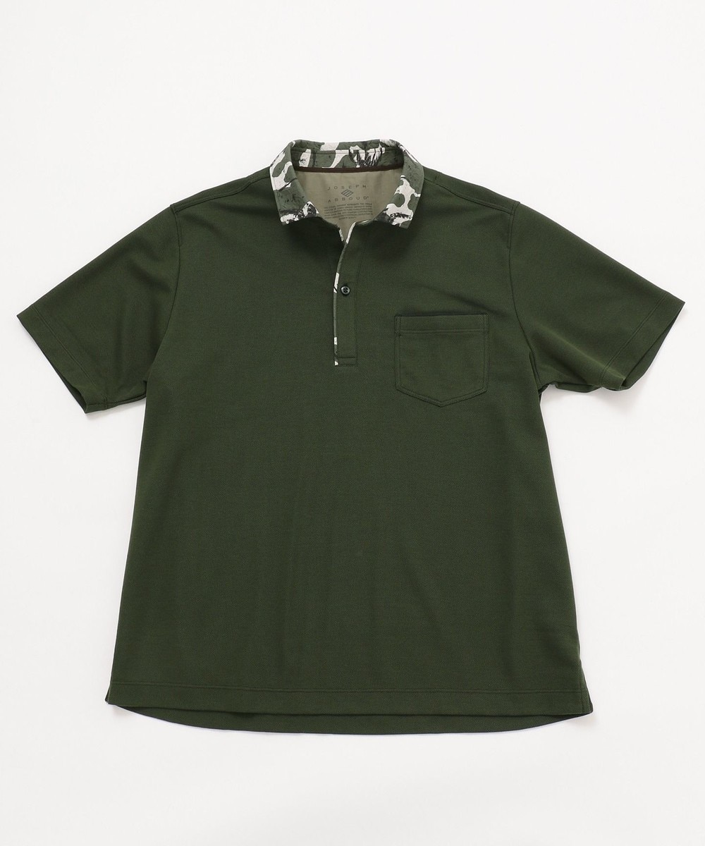 【オンワード】 JOSEPH ABBOUD>トップス 【キングサイズ】OGクールダディポロシャツ(サファリ柄・チェック柄) ネイビー 3L メンズ 【送料無料】