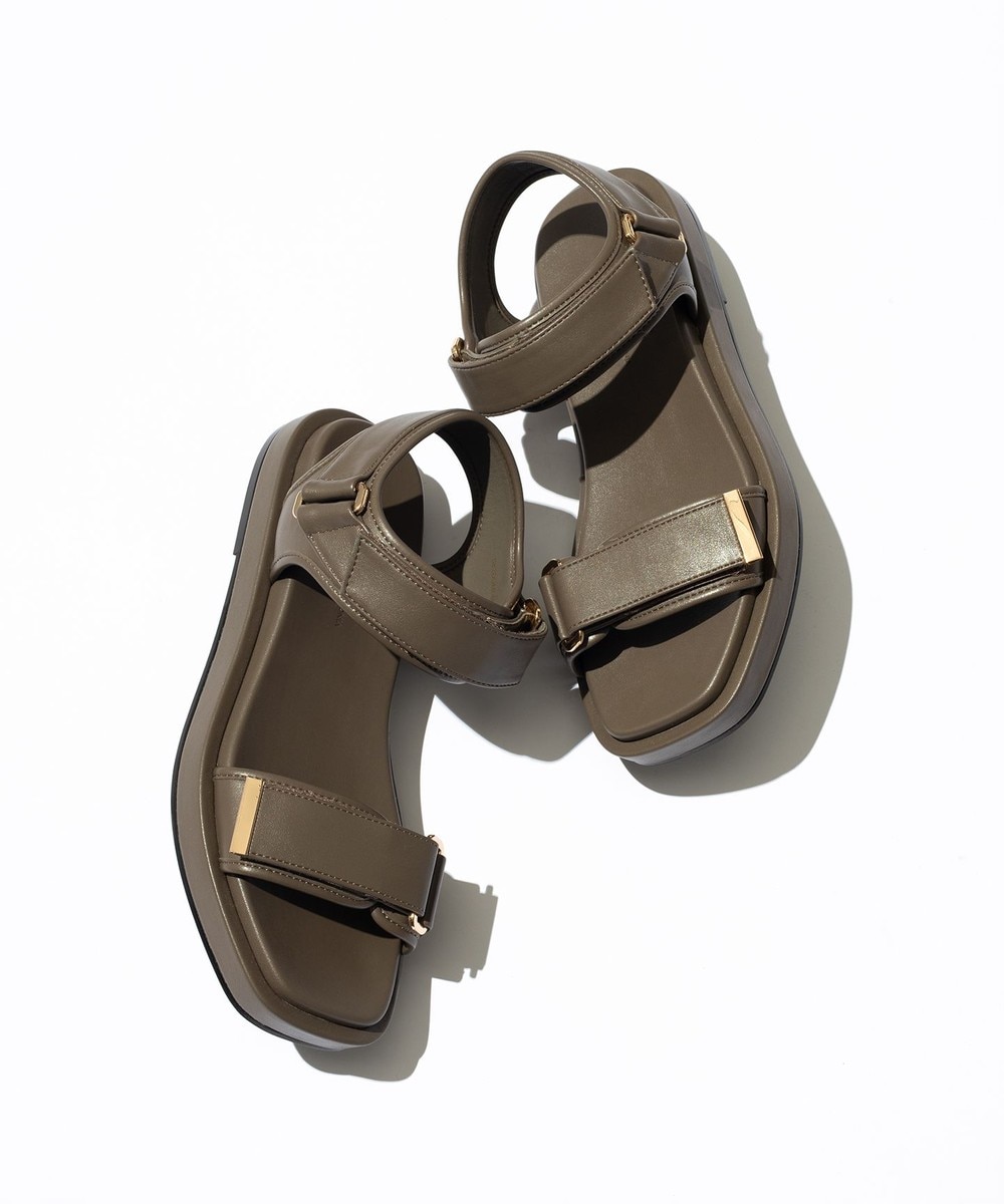 【オンワード】 23区>シューズ スポーツ サンダル ブラウン 22H レディース 【オンワード】 23区>シューズ スポーツ サンダル ブラウン 22H レディース