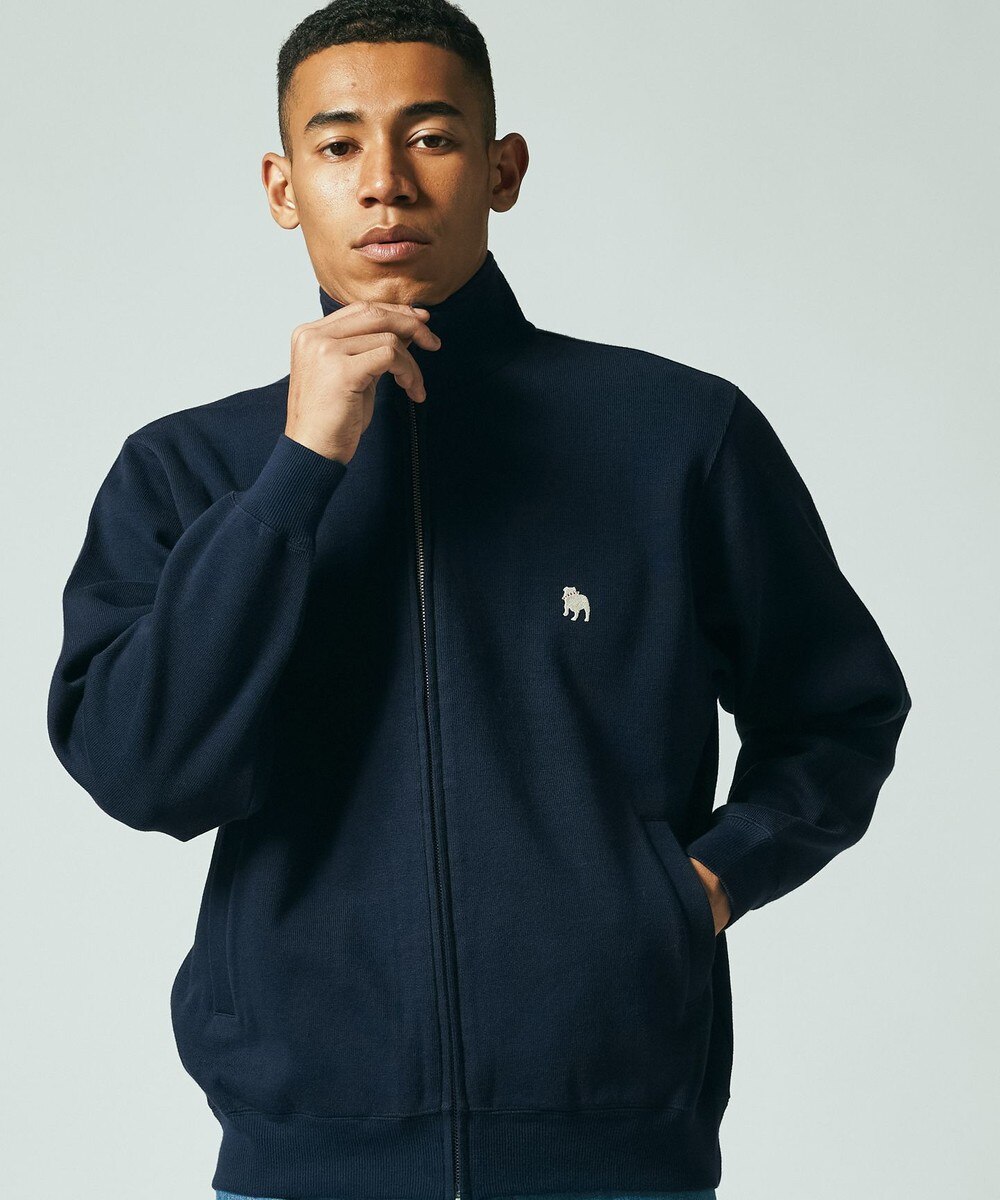 【オンワード】 J.PRESS MEN>トップス 【大人気】バックブル Wフェイストラックジャケット ブラウン M メンズ 【送料無料】