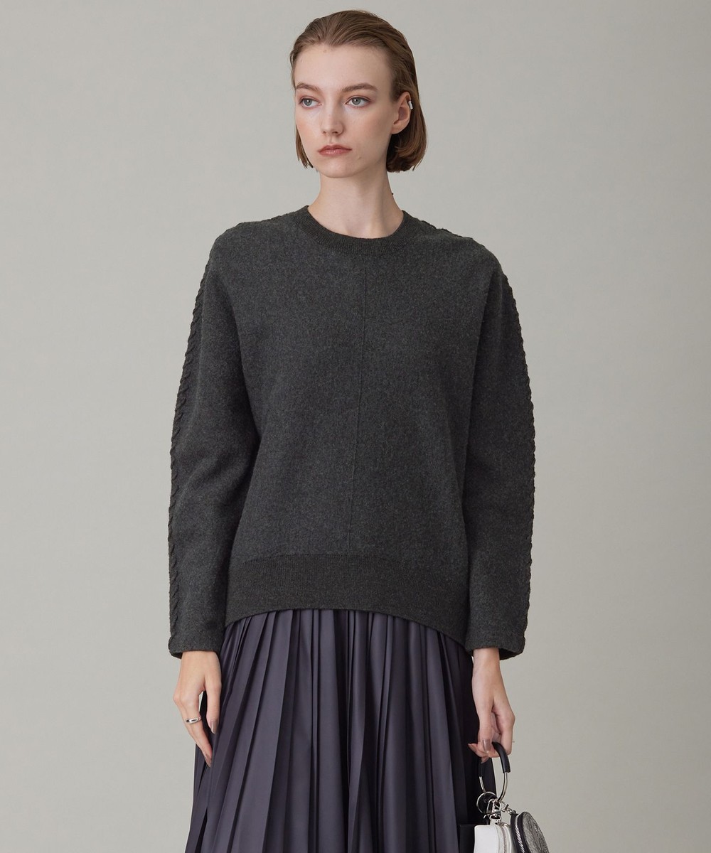 【オンワード】 ICB L(大きいサイズ)>トップス ミルドウール ドルマンスリーブプルオーバー チャコール L レディース 【オンワード】 ICB L(大きいサイズ)>トップス ミルドウール ドルマンスリーブプルオーバー チャコール L レディース