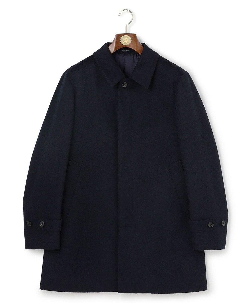 【オンワード】 J.PRESS MEN>ジャケット/アウター 【KING SIZE】【定番】ウールカシミヤビーバー ドレスショートコート_25年モデル ネイビー 3L メンズ 【オンワード】 J.PRESS MEN>ジャケット/アウター 【KING SIZE】【定番】ウールカシミヤビーバー ドレスショートコート_25年モデル ネイビー 3L メンズ