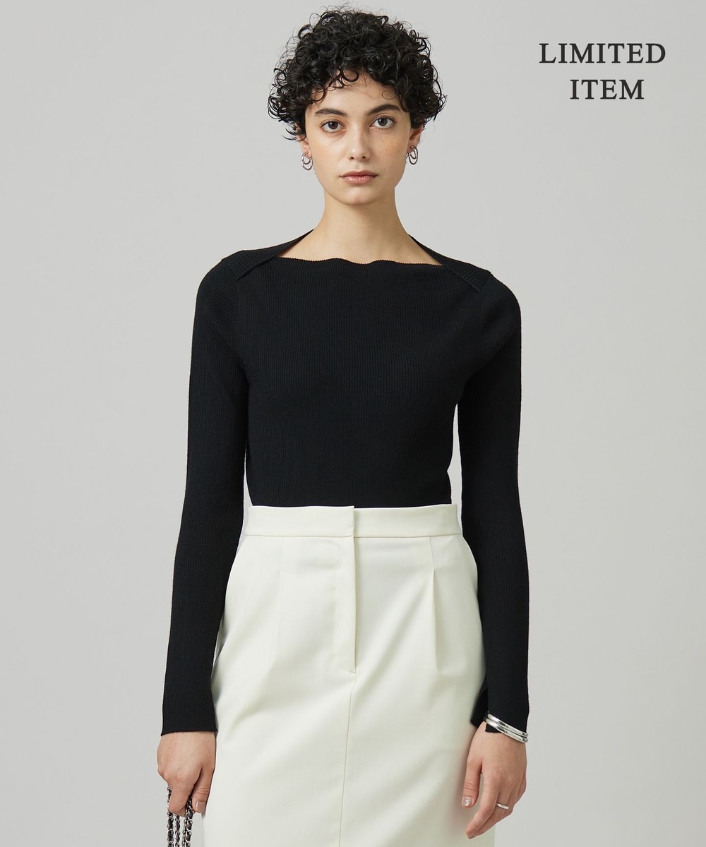 【オンワード】 ICB L(大きいサイズ)>トップス 【WEB限定】 エクストラファインメリノ ボートネックプルオーバー ブラック XL レディース 【オンワード】 ICB L(大きいサイズ)>トップス 【WEB限定】 エクストラファインメリノ ボートネックプルオーバー ブラック XL レディース