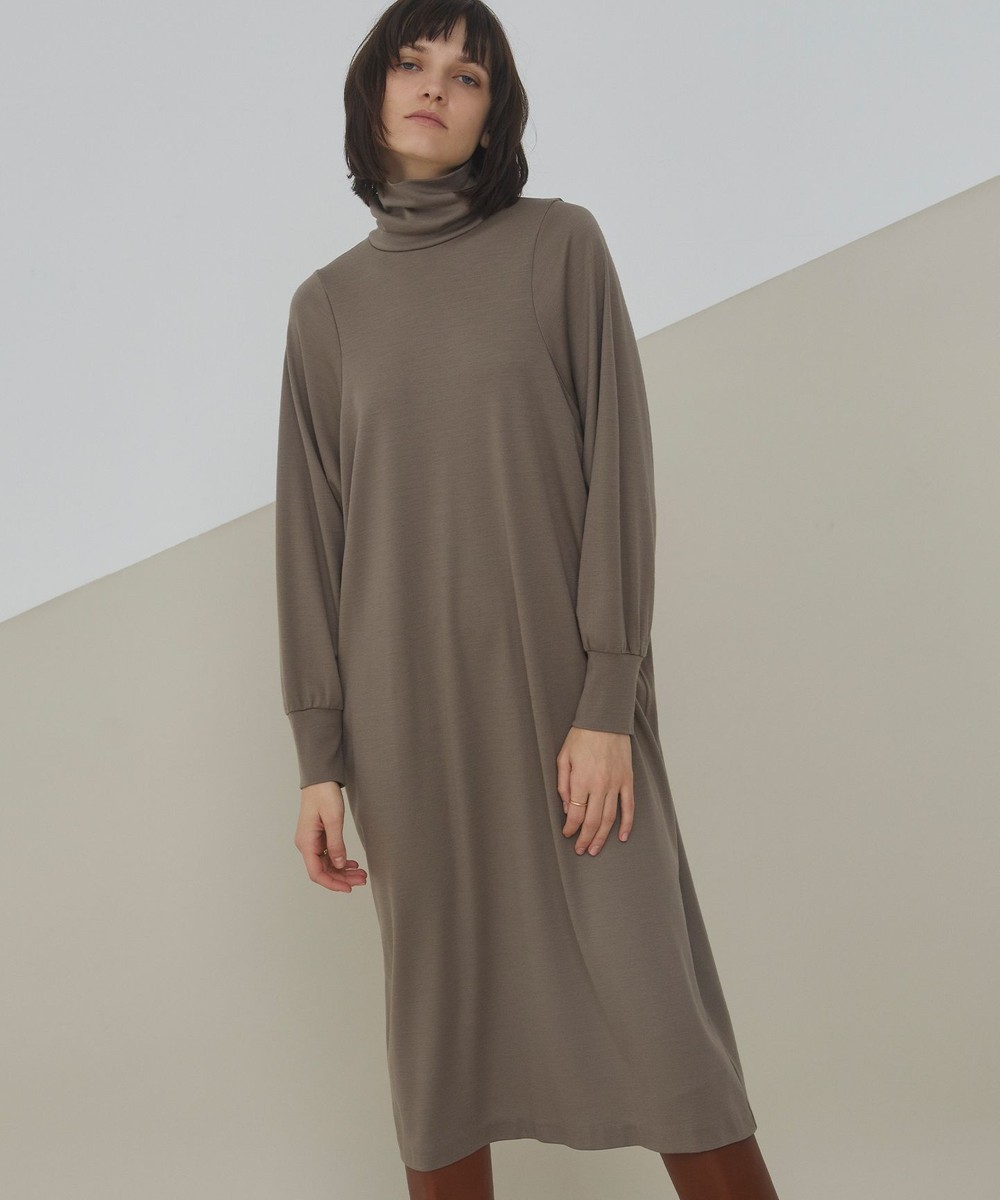 【オンワード】 BEIGE,>ワンピース ROURE / ハイネックワンピース Taupe 2 レディース 【送料無料】