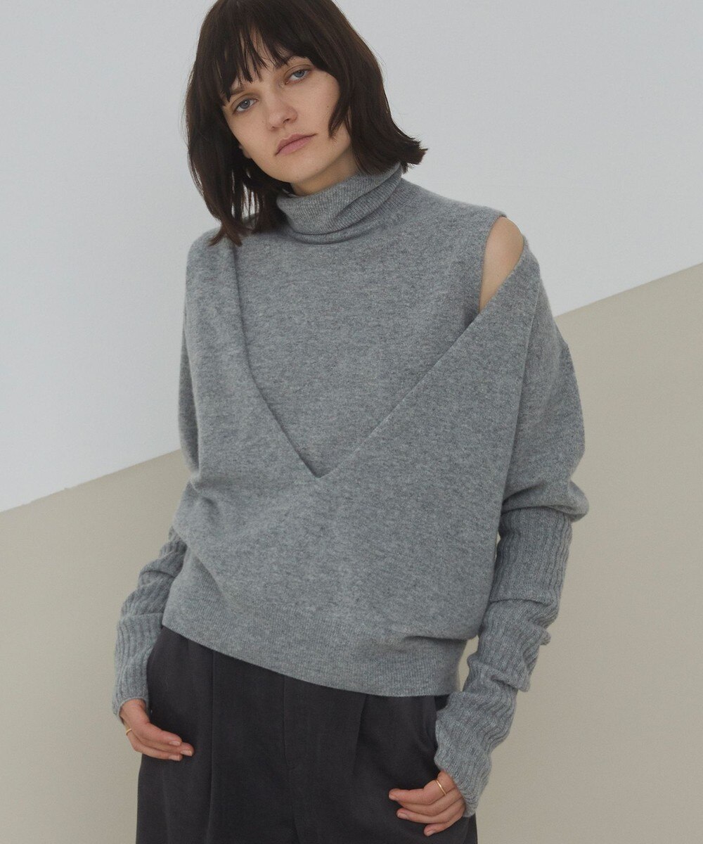 【オンワード】 BEIGE,>トップス BLIEUX / Vネックニット Black 4 レディース 【送料無料】