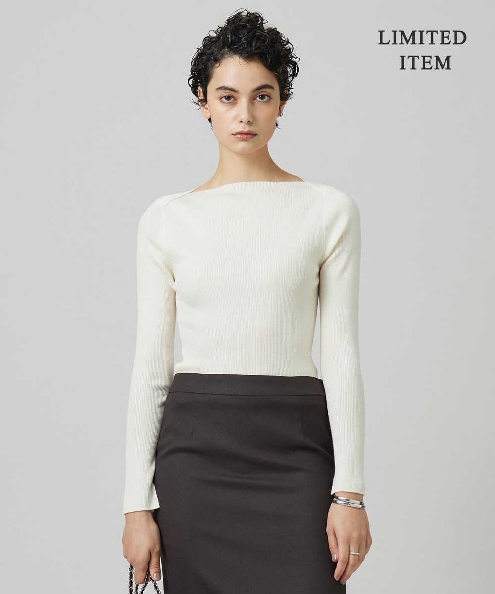 【オンワード】 ICB L(大きいサイズ)>トップス 【WEB限定】 エクストラファインメリノ ボートネックプルオーバー オフホワイト XL レディース 【オンワード】 ICB L(大きいサイズ)>トップス 【WEB限定】 エクストラファインメリノ ボートネックプルオーバー オフホワイト XL レディース