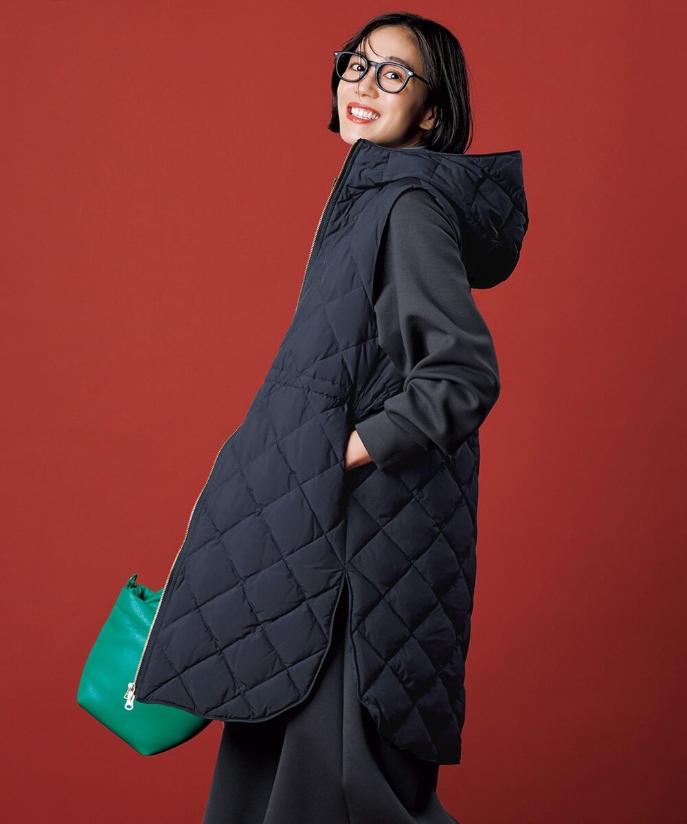 【TAION×UNFILO 】フード付きジレ