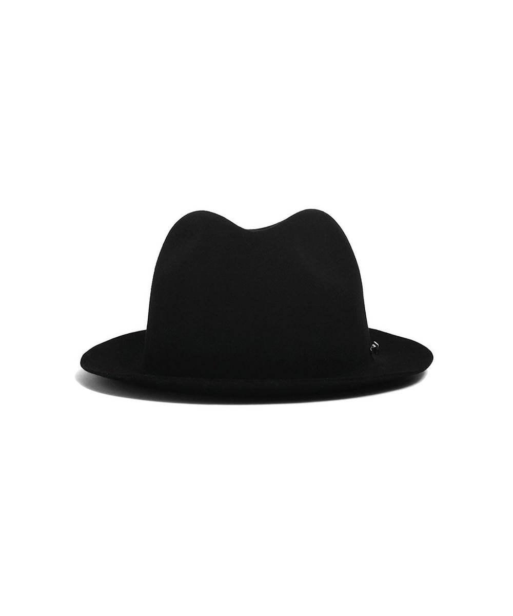 ＜オンワード＞general design store>帽子 【畳める】マニエラ フォルダブル フェルトハット BLACK S レディース 【送料無料】