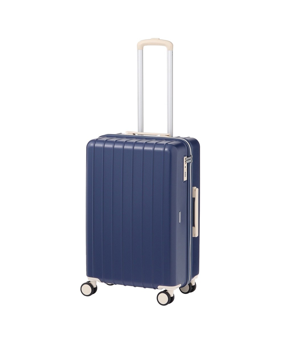 ＜オンワード＞ACE BAGS & LUGGAGE>バッグ World Traveler マイラTR スーツケース 54リットル 3~5泊 3.8kg 双輪キャスター 05283 ワールドトラベラー キャリーケース 旅行 ネイビー F レディース 【送料無料】画像