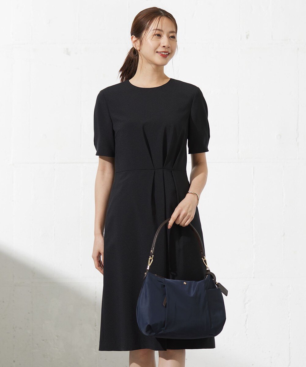 【オンワード】 J.PRESS LADIES>ワンピース 【セットアップ対応・洗える】DRYウーステッド ワンピース ブラック 9 レディース