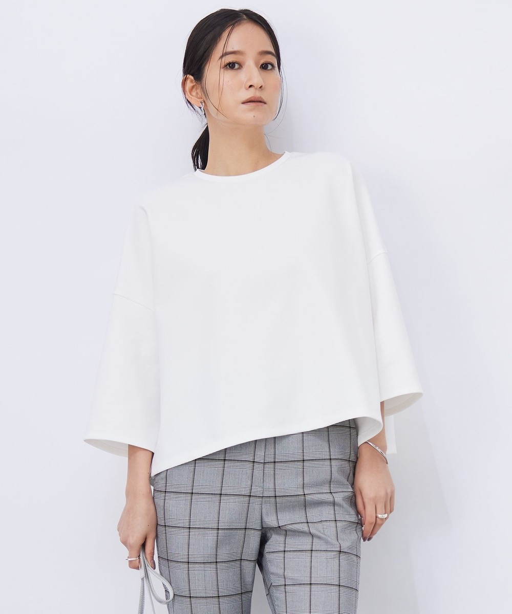 【オンワード】 ICB>トップス 【洗える】 エアーダンボール プルオーバー オフホワイト M レディース 【オンワード】 ICB>トップス 【洗える】 エアーダンボール プルオーバー オフホワイト M レディース