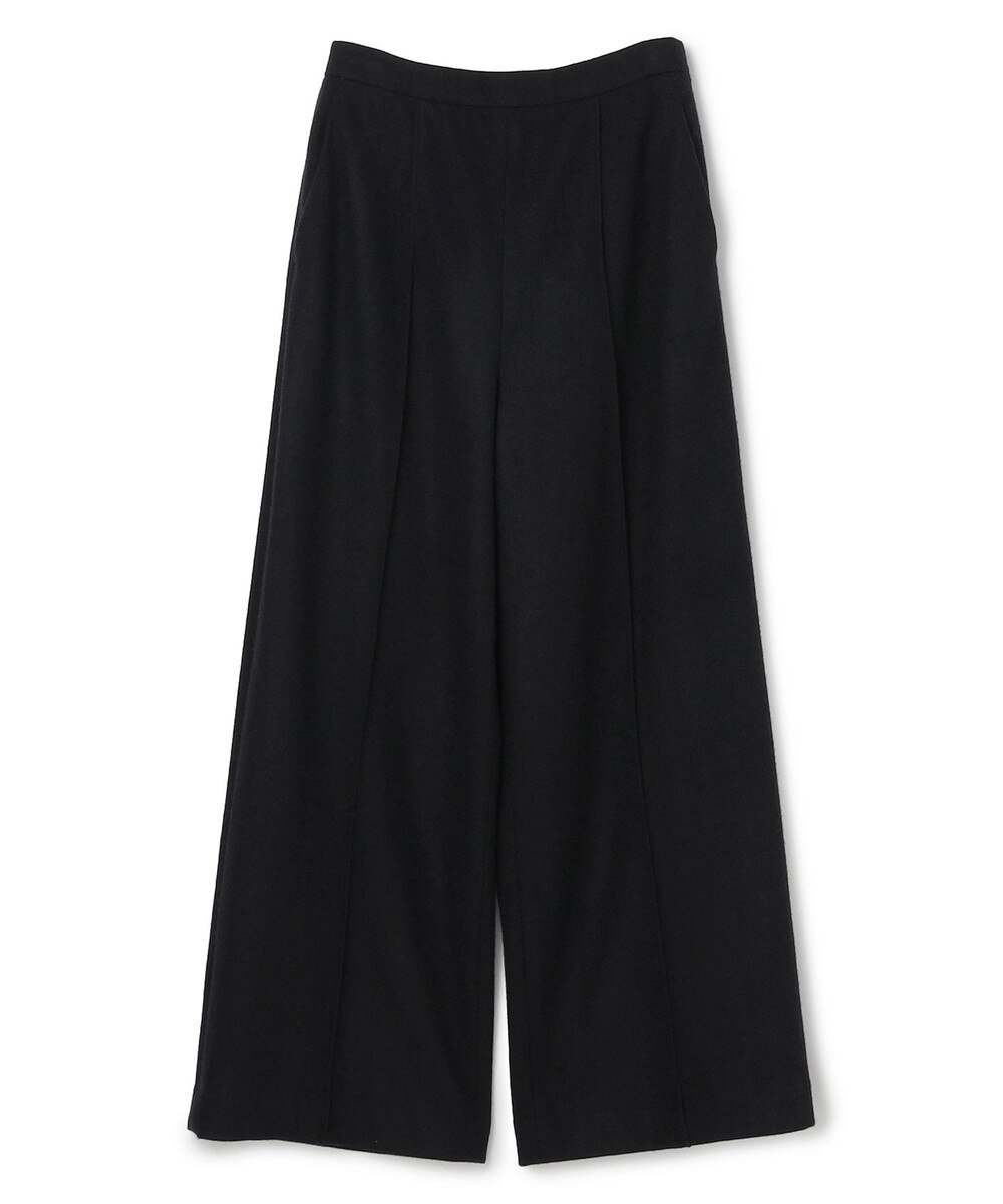 【オンワード】 uncrave>パンツ コンプレストウール ストレートパンツ ブラック 1 レディース