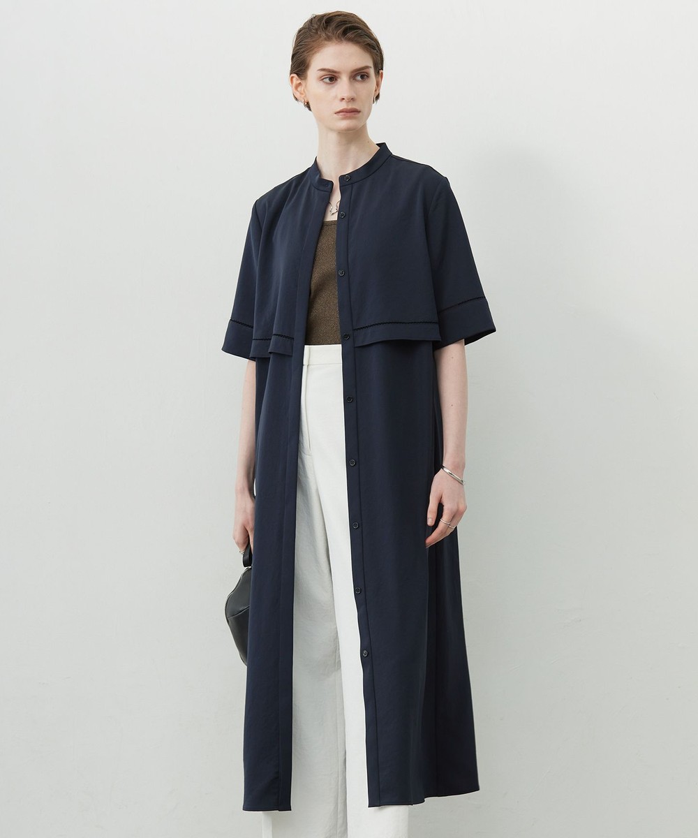 【オンワード】 ICB>ワンピース 【ASUMI・MANAMIコラボ 丈が選べる】ハシゴレースシャツワンピース ネイビー 【NEW】XST レディース 【オンワード】 ICB>ワンピース 【ASUMI・MANAMIコラボ 丈が選べる】ハシゴレースシャツワンピース ネイビー 【NEW】XST レディース