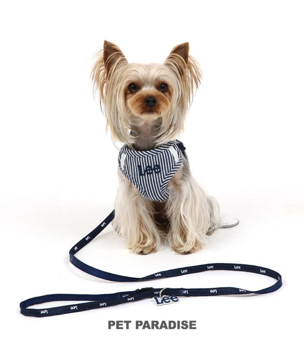 PET PARADISE>ペットグッズ Ｌｅｅ ヒッコリー ハーネス＆リード 〔Ｓ〕 小型犬 - Ｓ 【送料無料】